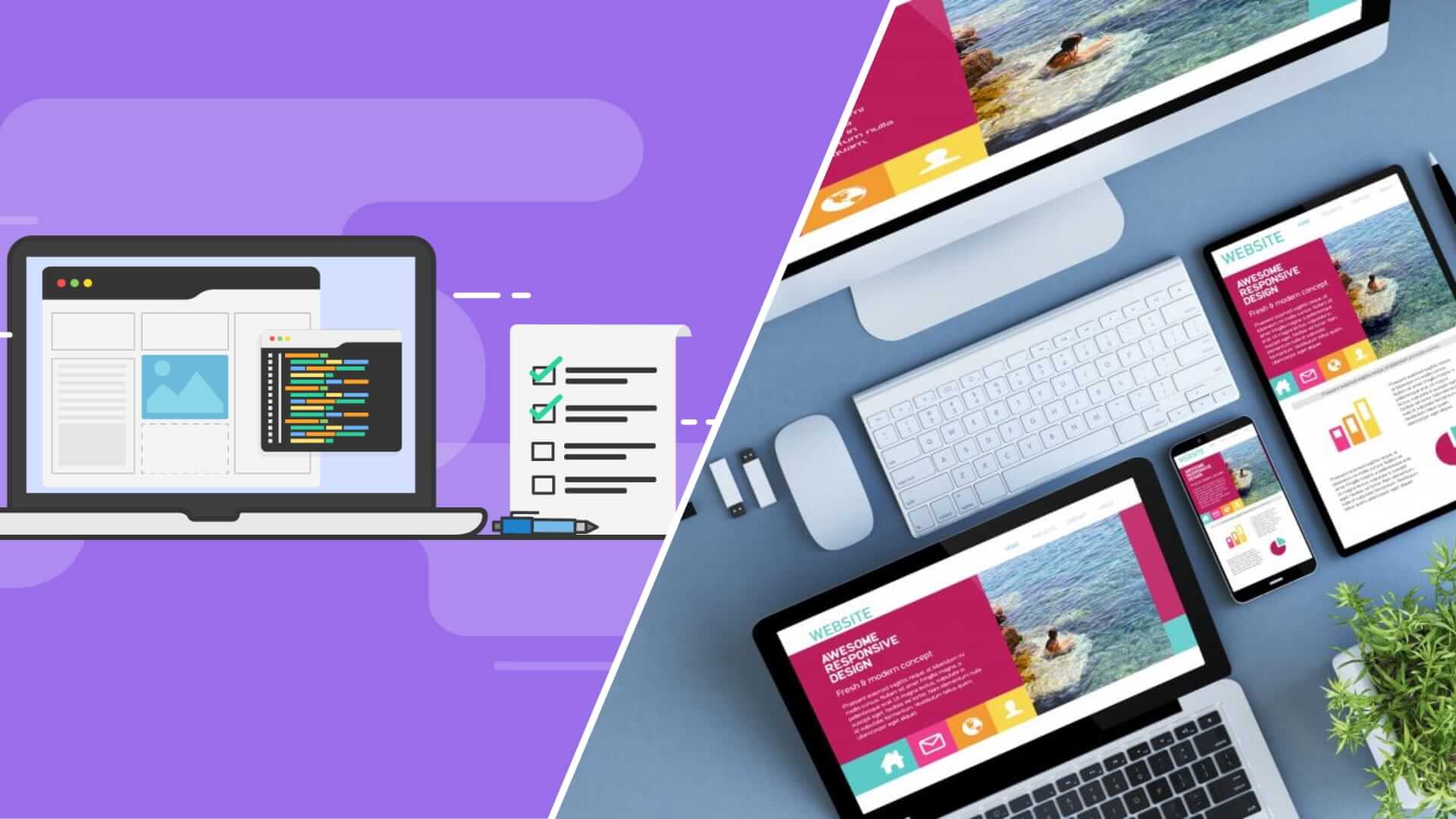 Làm website chuyên nghiệp với giao diện đẹp, tối ưu UX/UI